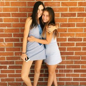 Urban Outfitters striped mini dress!